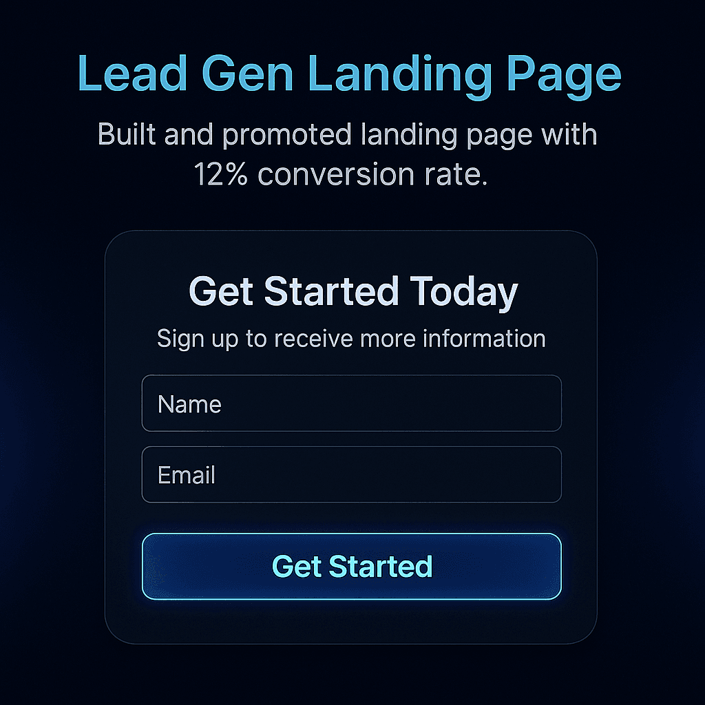 Lead Gen Landing Page